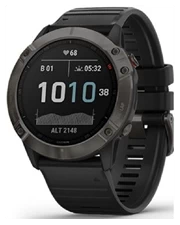 Đồng hồ Garmin Fenix 6X Sapphire, Carbon Gray - Chính hãng FPT